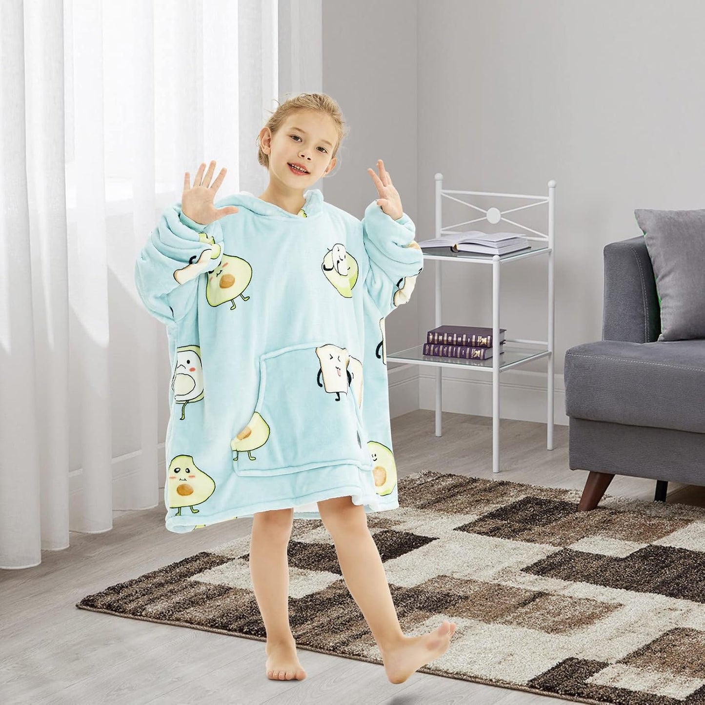 IraCozy Ultra-Soft Luxe Wearable Blanket Hoodie