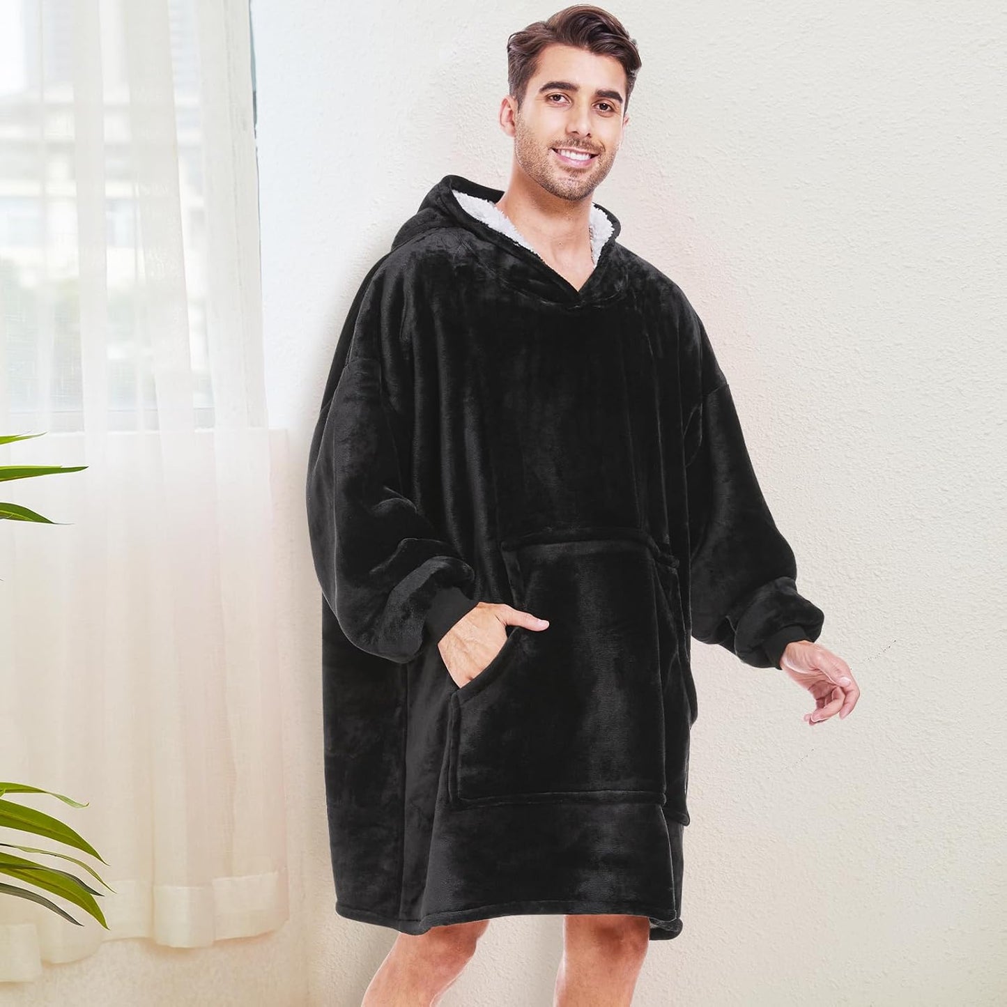 IraCozy Ultra-Soft Luxe Wearable Blanket Hoodie