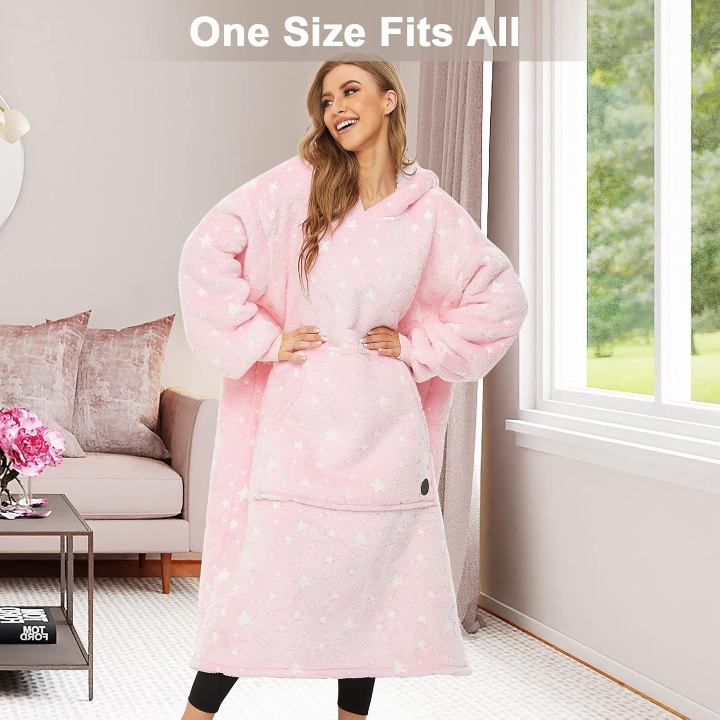 IraCozy Ultra-Soft Luxe Wearable Blanket Hoodie