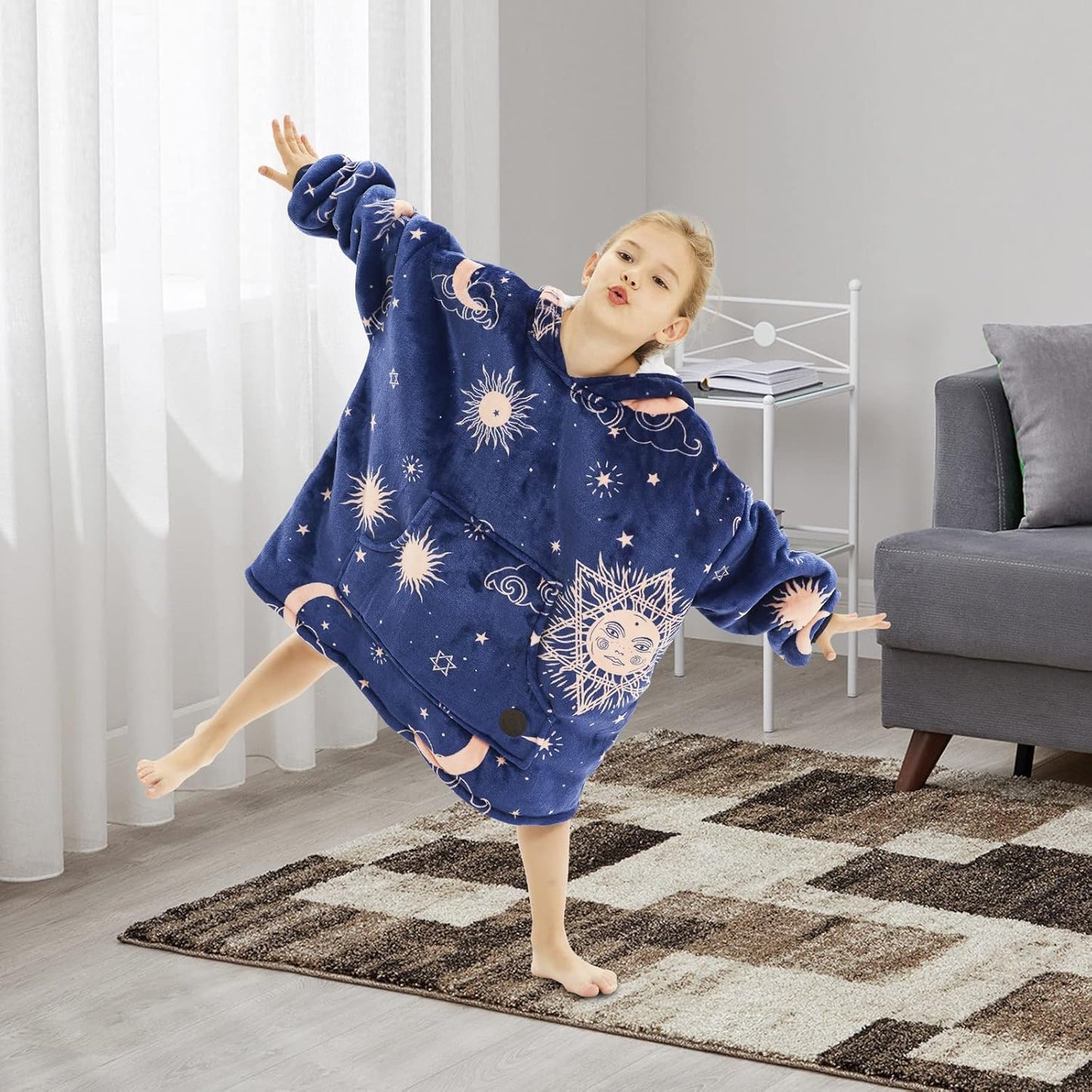 IraCozy Ultra-Soft Luxe Wearable Blanket Hoodie