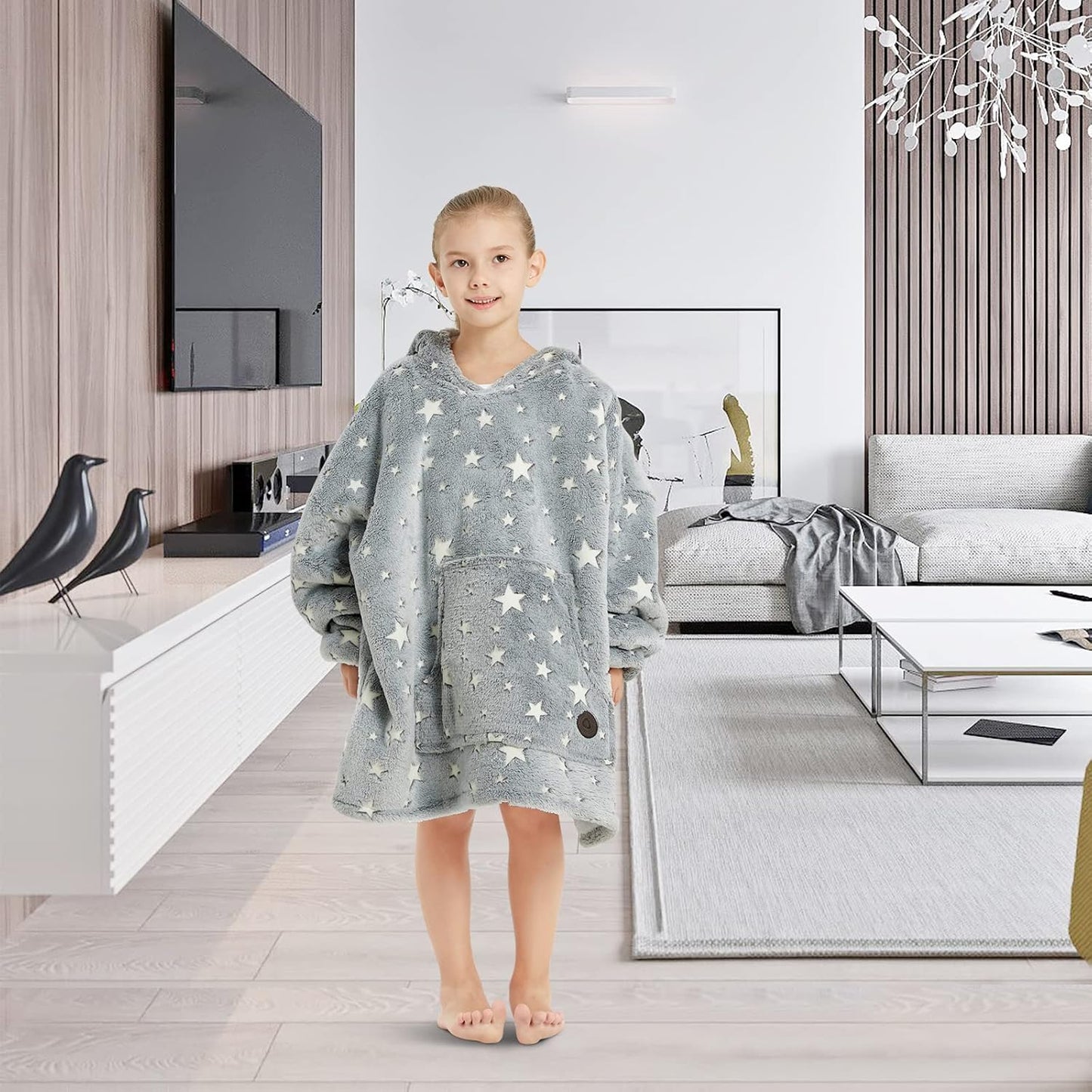 IraCozy Ultra-Soft Luxe Wearable Blanket Hoodie