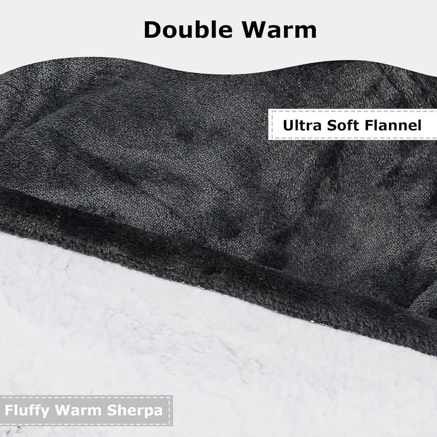 IraCozy Ultra-Soft Luxe Wearable Blanket Hoodie