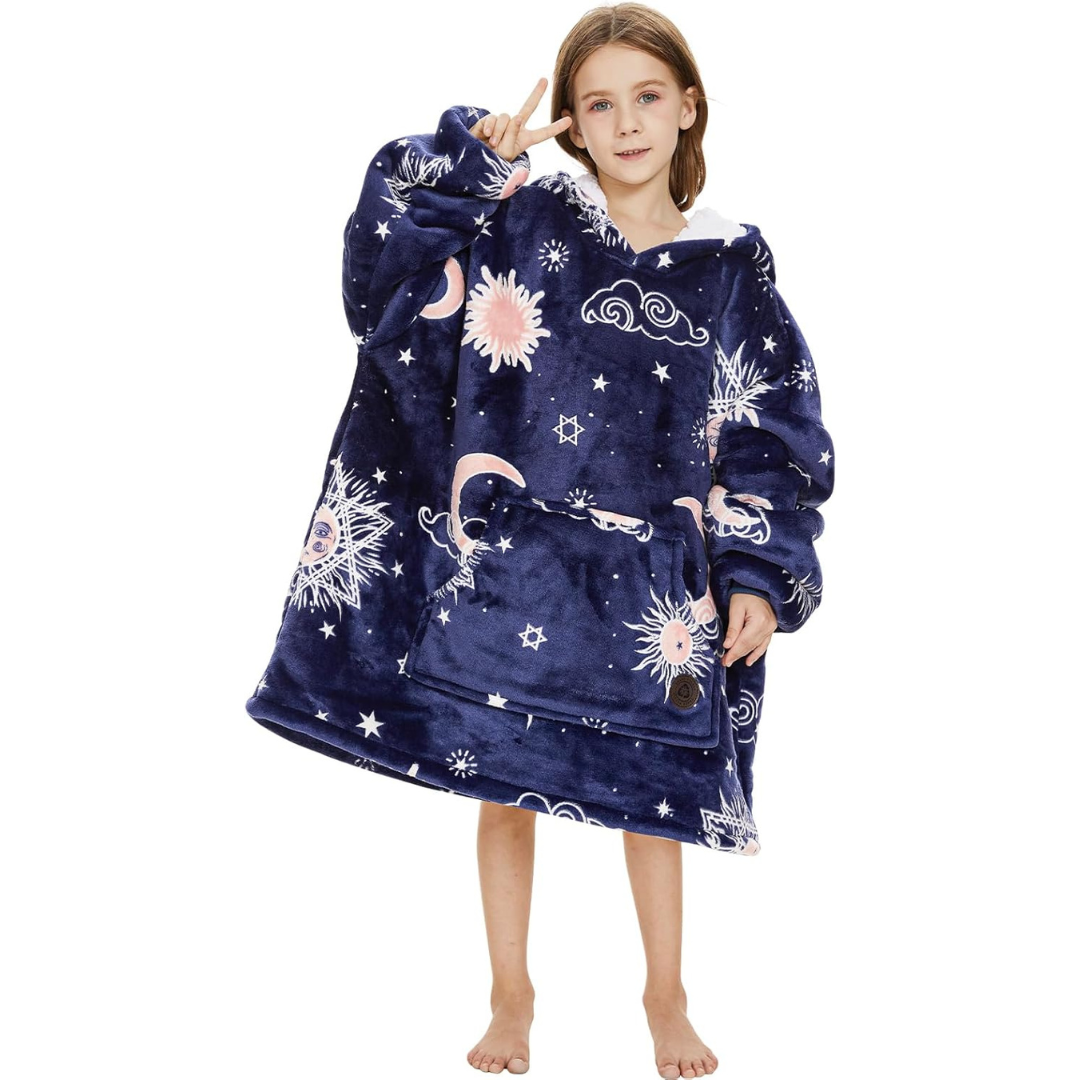 IraCozy Ultra-Soft Luxe Wearable Blanket Hoodie