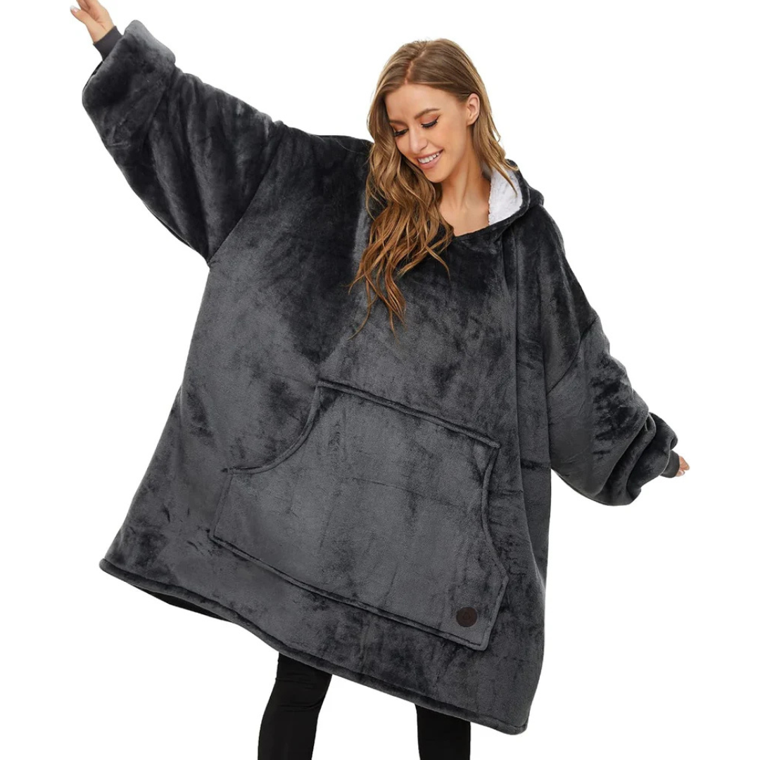 IraCozy Ultra-Soft Luxe Wearable Blanket Hoodie