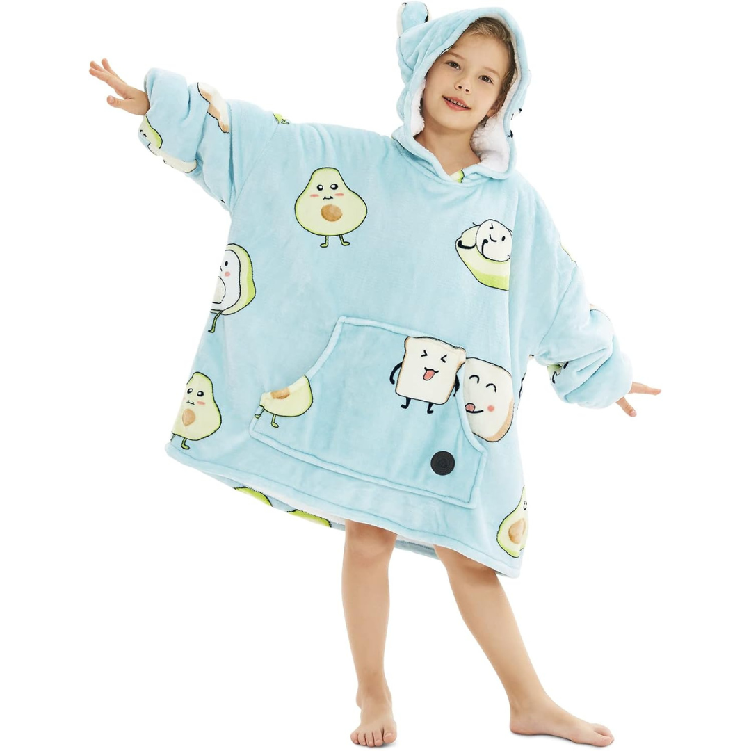 IraCozy Ultra-Soft Luxe Wearable Blanket Hoodie