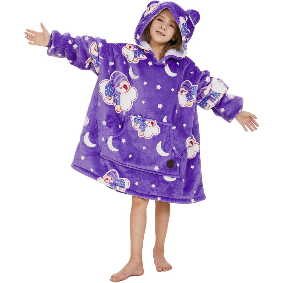 IraCozy Ultra-Soft Luxe Wearable Blanket Hoodie