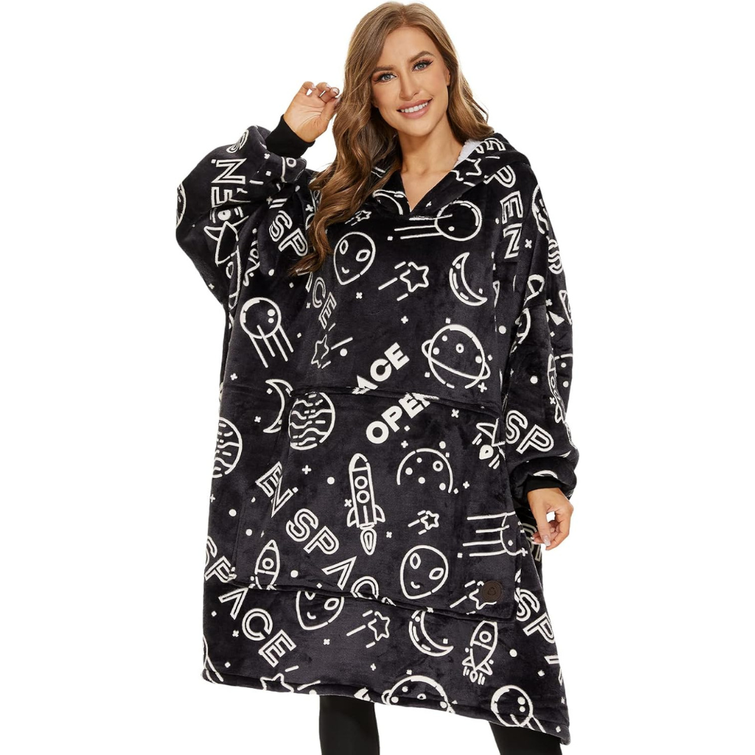 IraCozy Ultra-Soft Luxe Wearable Blanket Hoodie