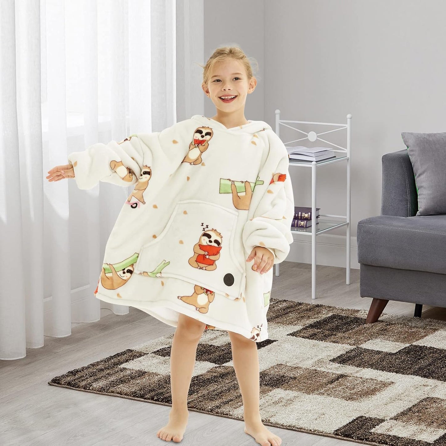 IraCozy Ultra-Soft Luxe Wearable Blanket Hoodie