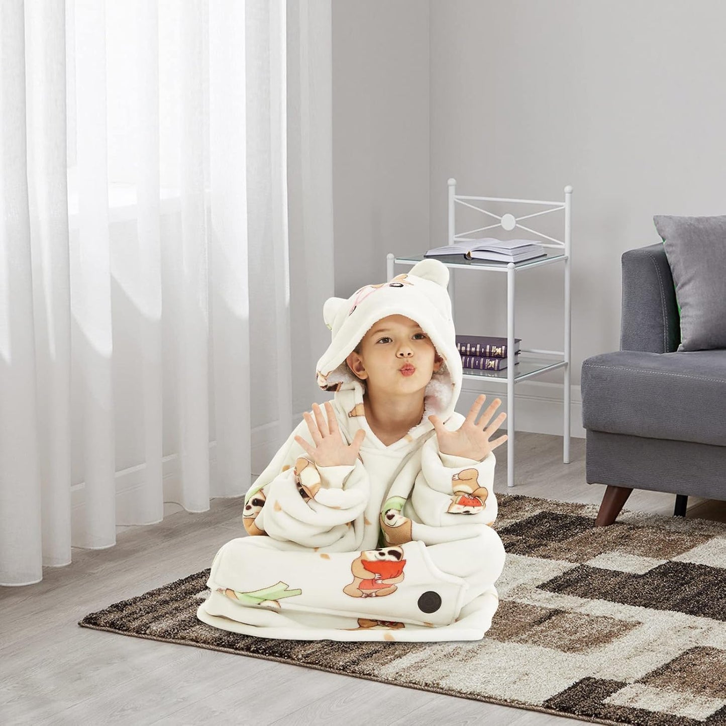 IraCozy Ultra-Soft Luxe Wearable Blanket Hoodie