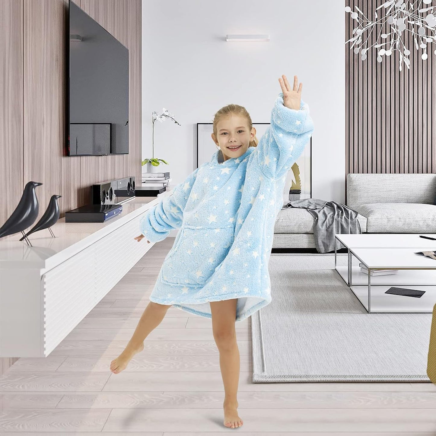 IraCozy Ultra-Soft Luxe Wearable Blanket Hoodie