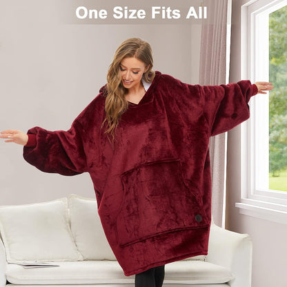 IraCozy Ultra-Soft Luxe Wearable Blanket Hoodie