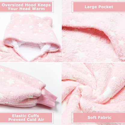 IraCozy Ultra-Soft Luxe Wearable Blanket Hoodie