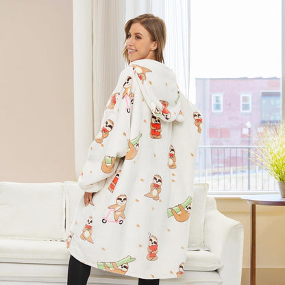 IraCozy Ultra-Soft Luxe Wearable Blanket Hoodie