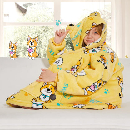 IraCozy Ultra-Soft Luxe Wearable Blanket Hoodie