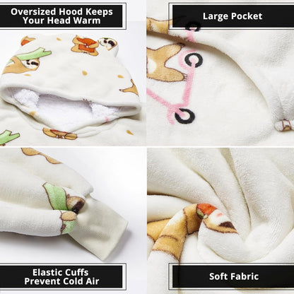 IraCozy Ultra-Soft Luxe Wearable Blanket Hoodie