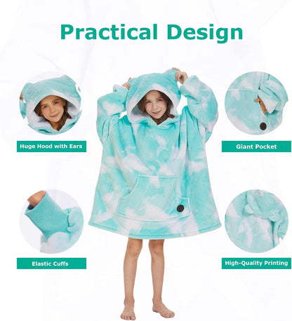IraCozy Ultra-Soft Luxe Wearable Blanket Hoodie