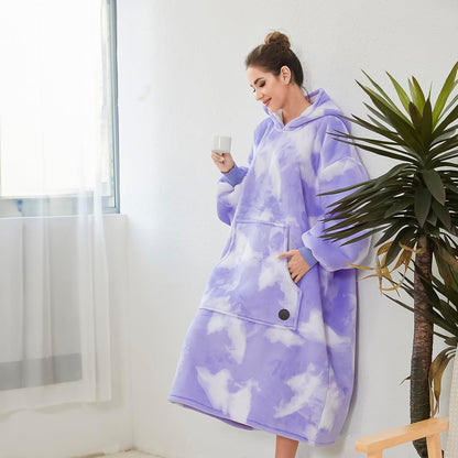 IraCozy Ultra-Soft Luxe Wearable Blanket Hoodie
