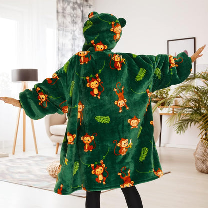 IraCozy Ultra-Soft Luxe Wearable Blanket Hoodie