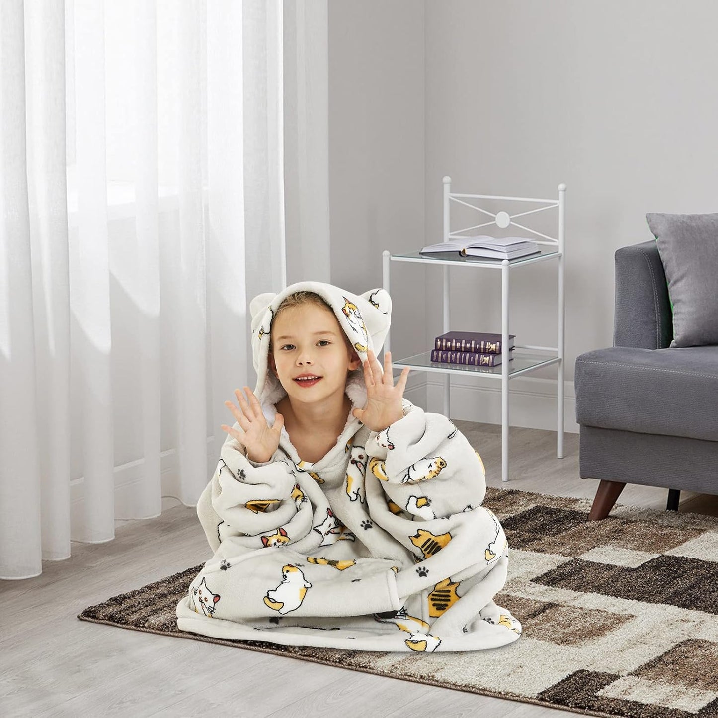 IraCozy Ultra-Soft Luxe Wearable Blanket Hoodie