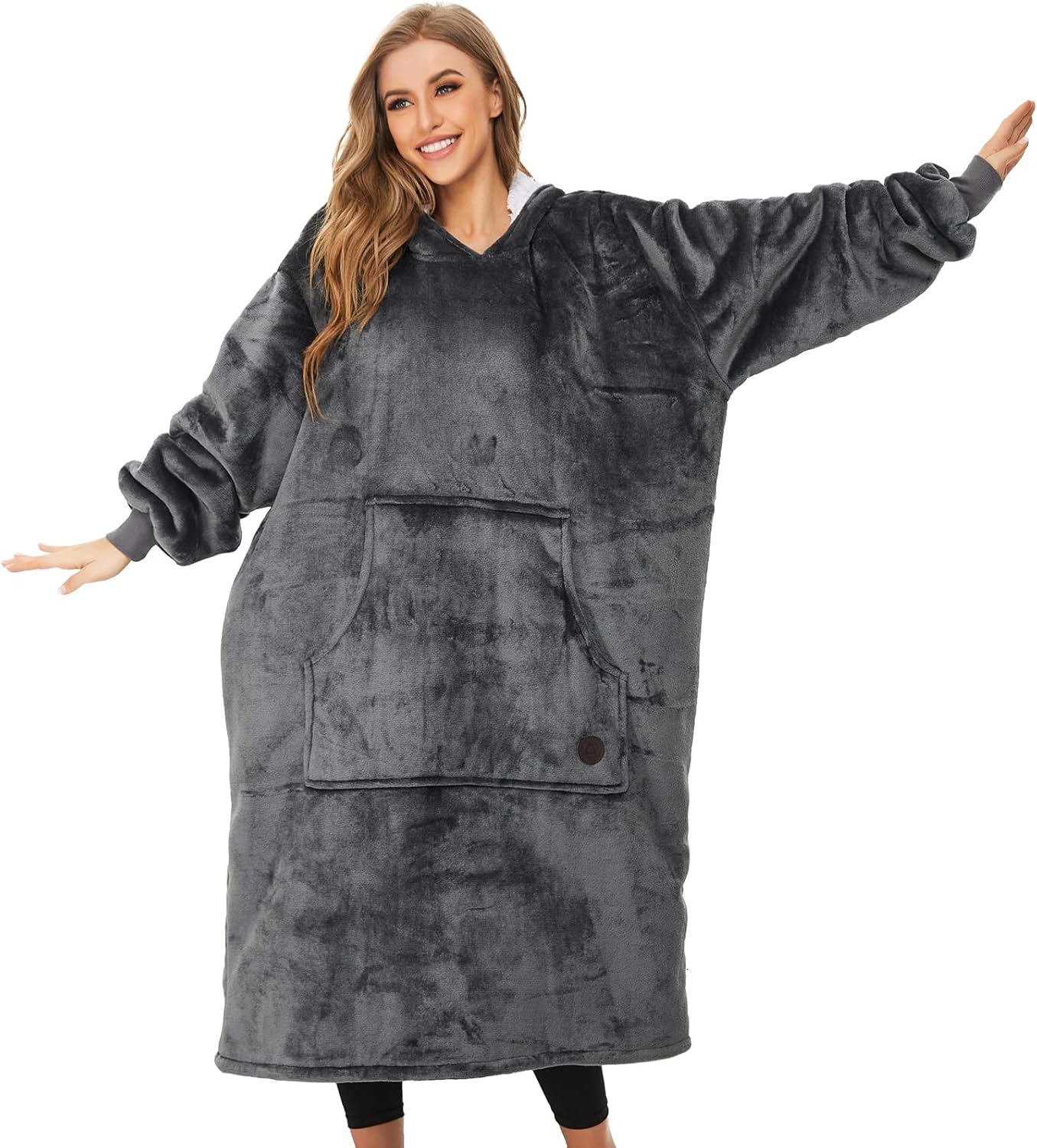 IraCozy Ultra-Soft Luxe Wearable Blanket Hoodie