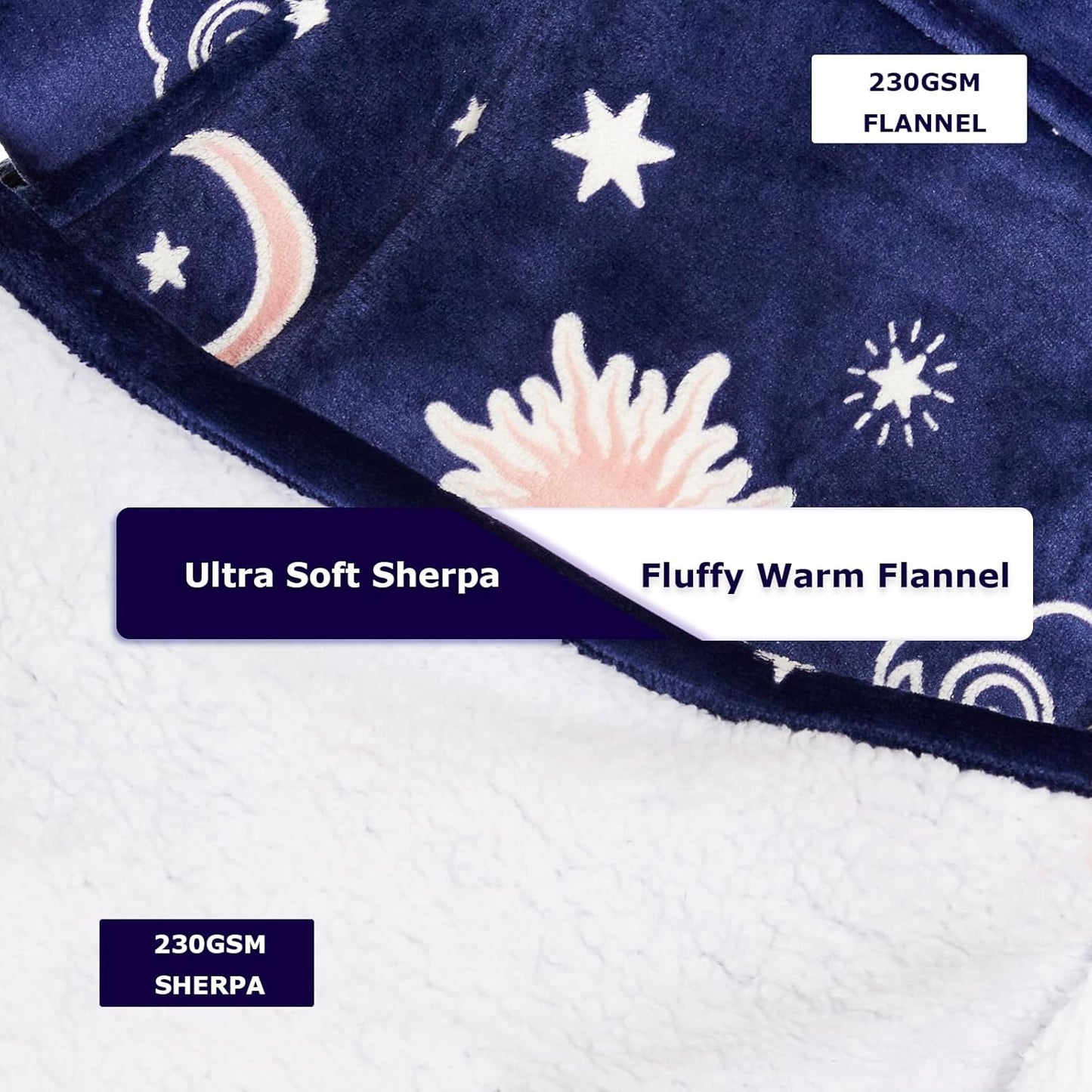 IraCozy Ultra-Soft Luxe Wearable Blanket Hoodie