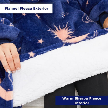 IraCozy Ultra-Soft Luxe Wearable Blanket Hoodie