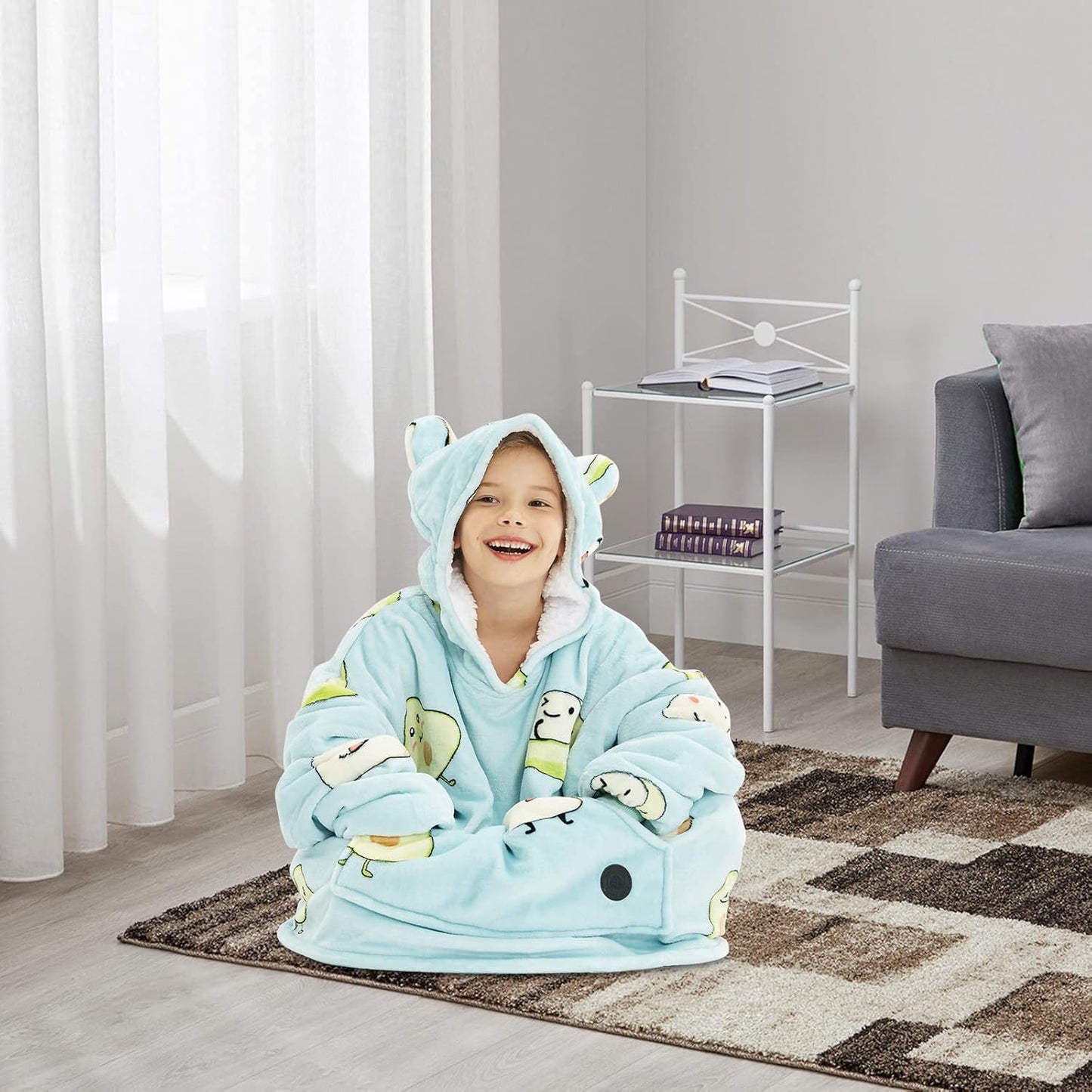 IraCozy Ultra-Soft Luxe Wearable Blanket Hoodie