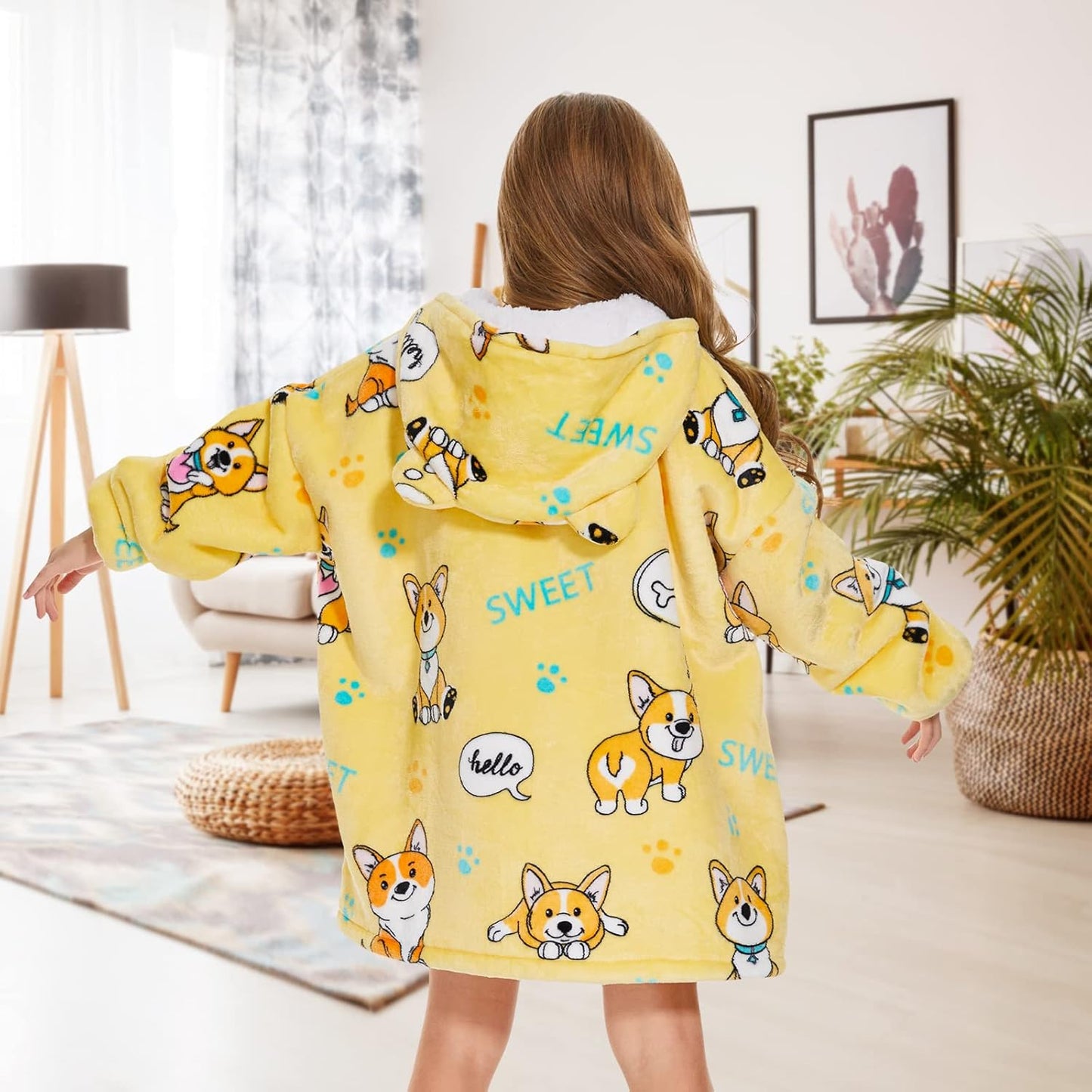 IraCozy Ultra-Soft Luxe Wearable Blanket Hoodie