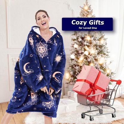 IraCozy Ultra-Soft Luxe Wearable Blanket Hoodie