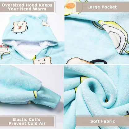 IraCozy Ultra-Soft Luxe Wearable Blanket Hoodie