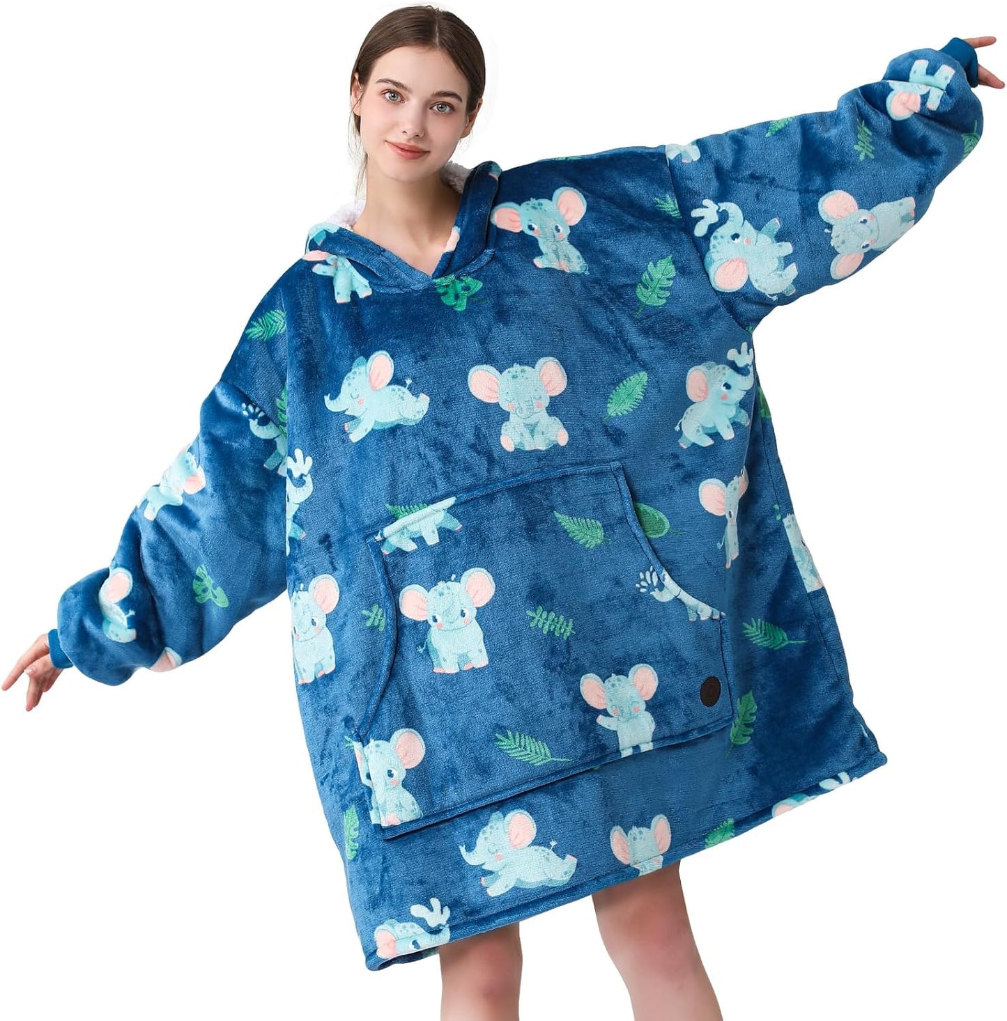 IraCozy Ultra-Soft Luxe Wearable Blanket Hoodie