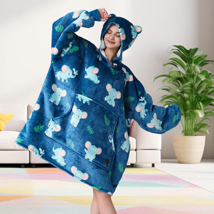 IraCozy Ultra-Soft Luxe Wearable Blanket Hoodie