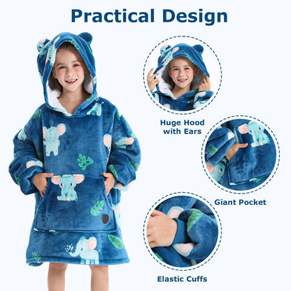 IraCozy Ultra-Soft Luxe Wearable Blanket Hoodie