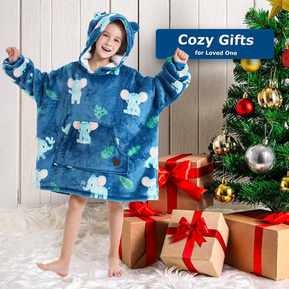 IraCozy Ultra-Soft Luxe Wearable Blanket Hoodie