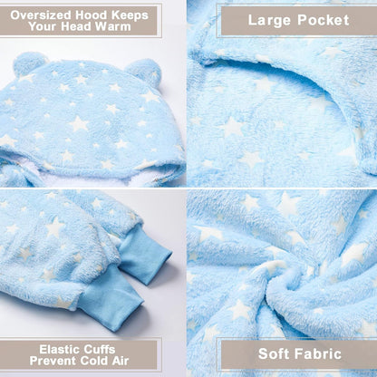 IraCozy Ultra-Soft Luxe Wearable Blanket Hoodie