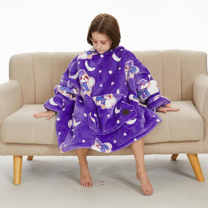 IraCozy Ultra-Soft Luxe Wearable Blanket Hoodie