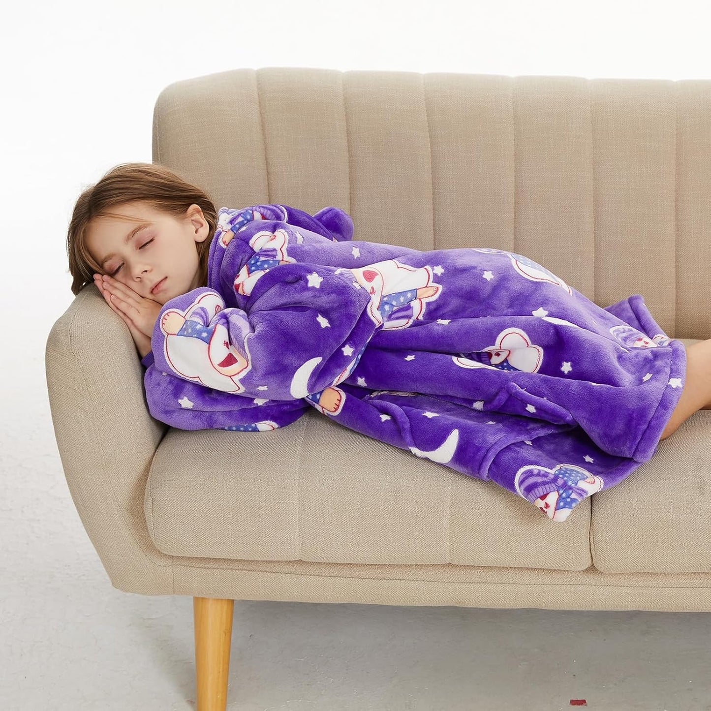 IraCozy Ultra-Soft Luxe Wearable Blanket Hoodie