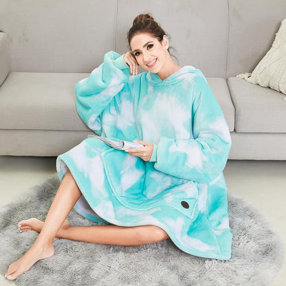 IraCozy Ultra-Soft Luxe Wearable Blanket Hoodie