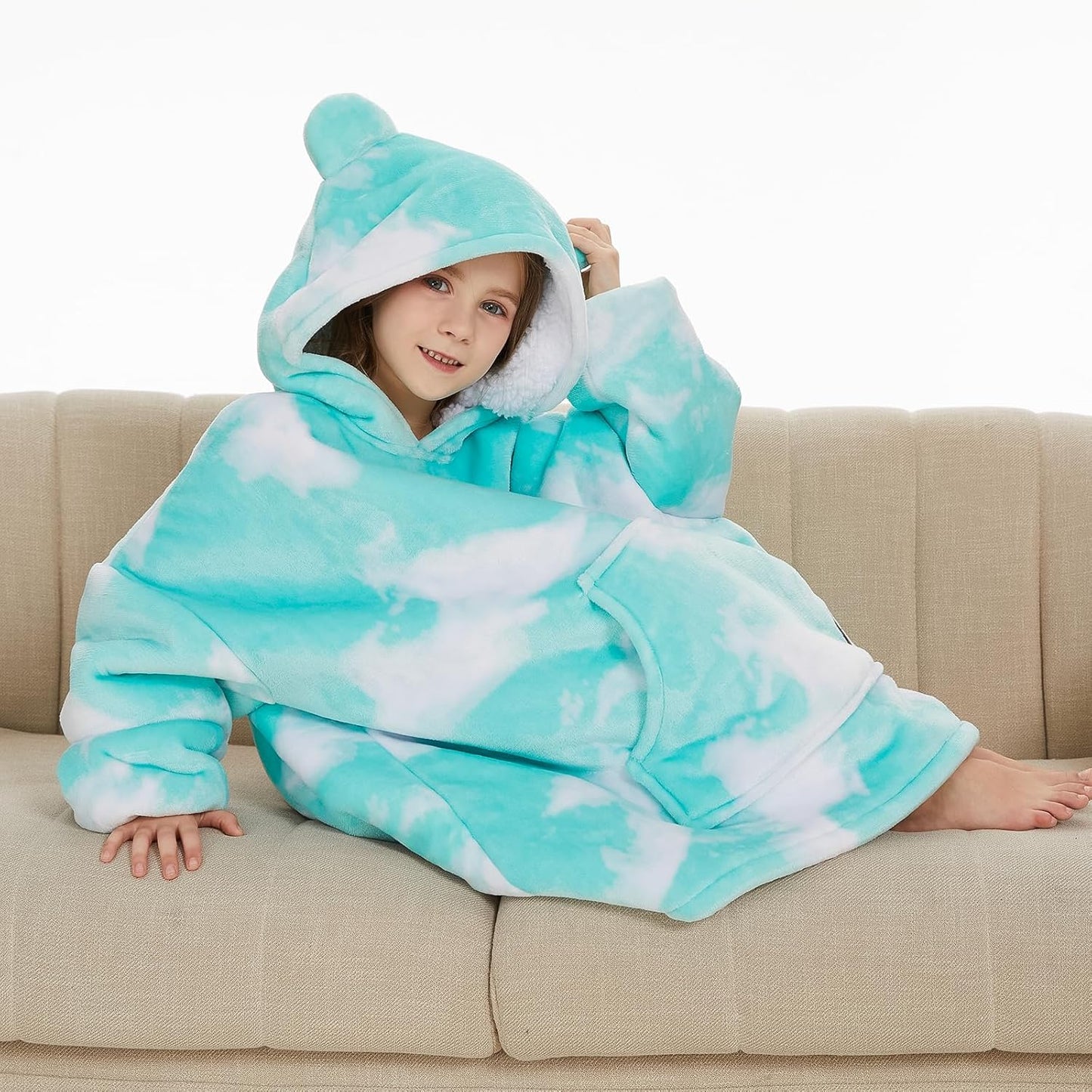 IraCozy Ultra-Soft Luxe Wearable Blanket Hoodie