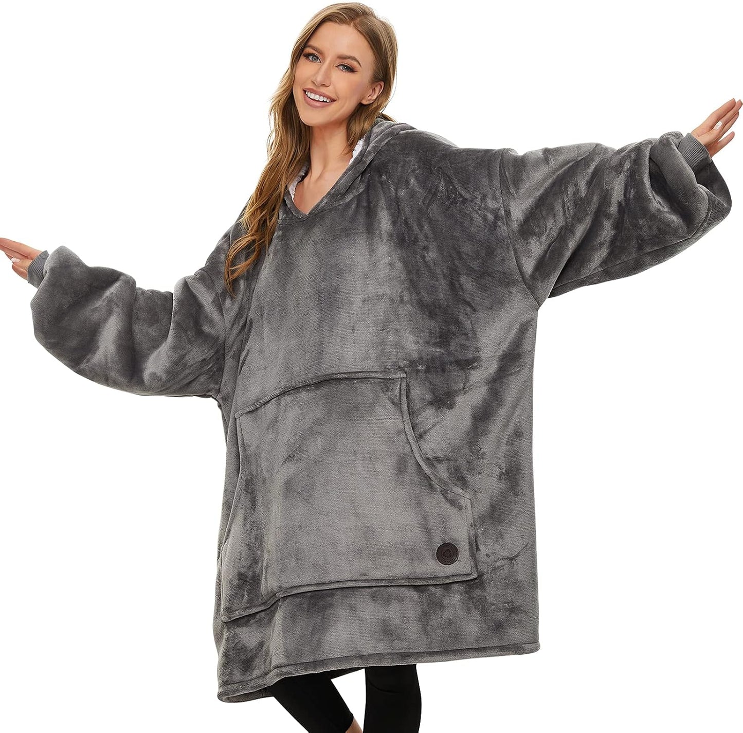 IraCozy Ultra-Soft Luxe Wearable Blanket Hoodie