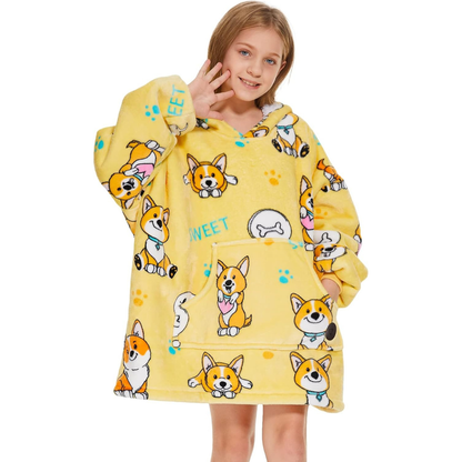 IraCozy Ultra-Soft Luxe Wearable Blanket Hoodie