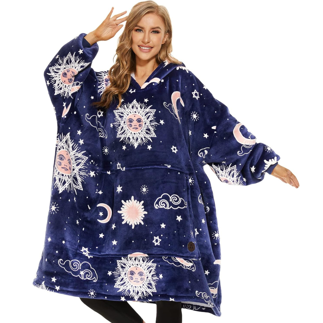 IraCozy Ultra-Soft Luxe Wearable Blanket Hoodie
