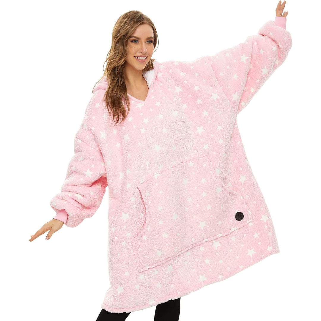 IraCozy Ultra-Soft Luxe Wearable Blanket Hoodie