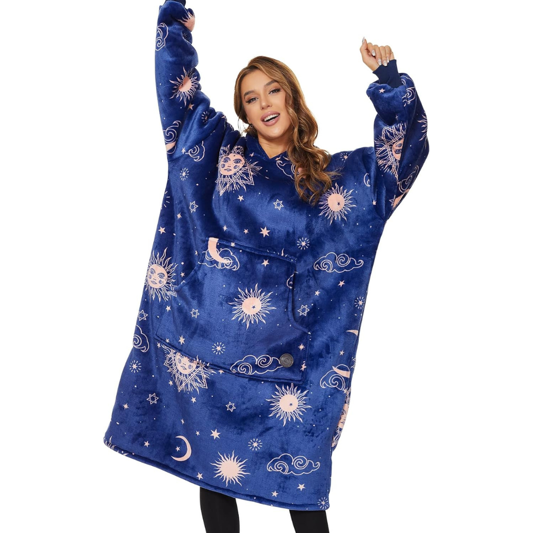 IraCozy Ultra-Soft Luxe Wearable Blanket Hoodie