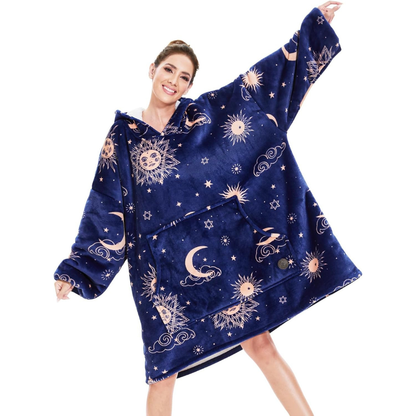 IraCozy Ultra-Soft Luxe Wearable Blanket Hoodie