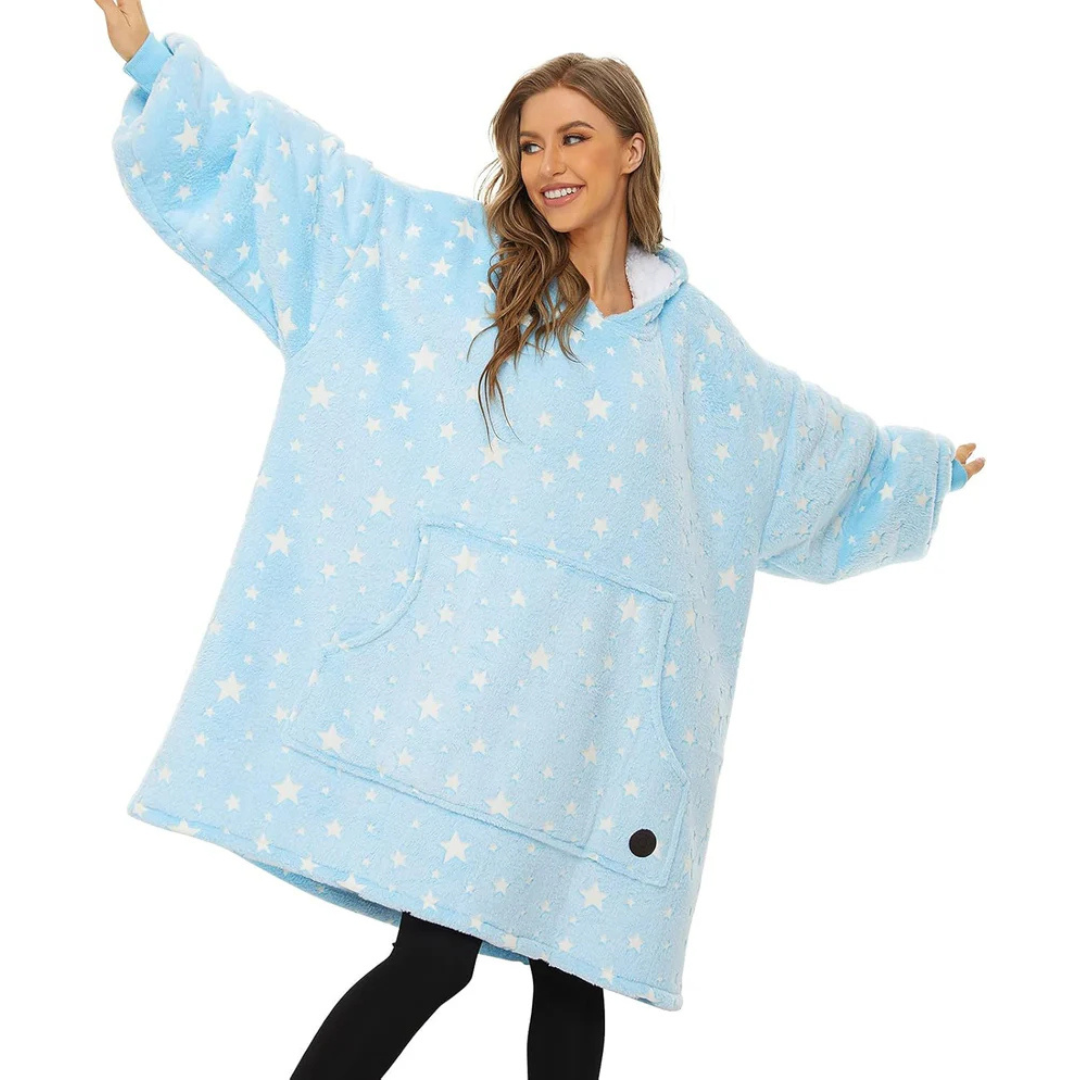 IraCozy Ultra-Soft Luxe Wearable Blanket Hoodie