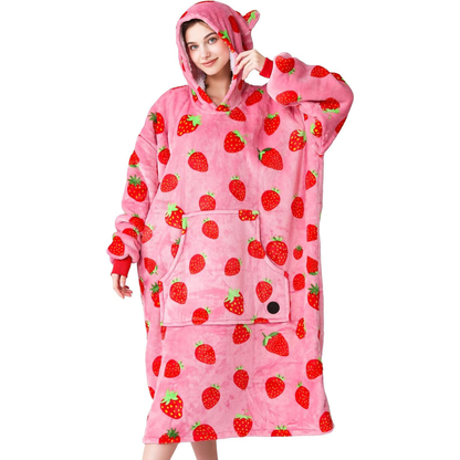 IraCozy Ultra-Soft Luxe Wearable Blanket Hoodie
