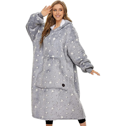 IraCozy Ultra-Soft Luxe Wearable Blanket Hoodie