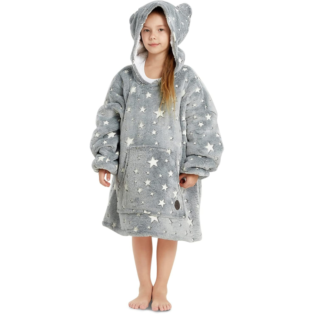 IraCozy Ultra-Soft Luxe Wearable Blanket Hoodie