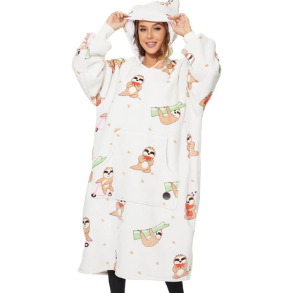 IraCozy Ultra-Soft Luxe Wearable Blanket Hoodie